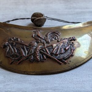 French Officer’s Gorget of the National Guard, July Monarchy