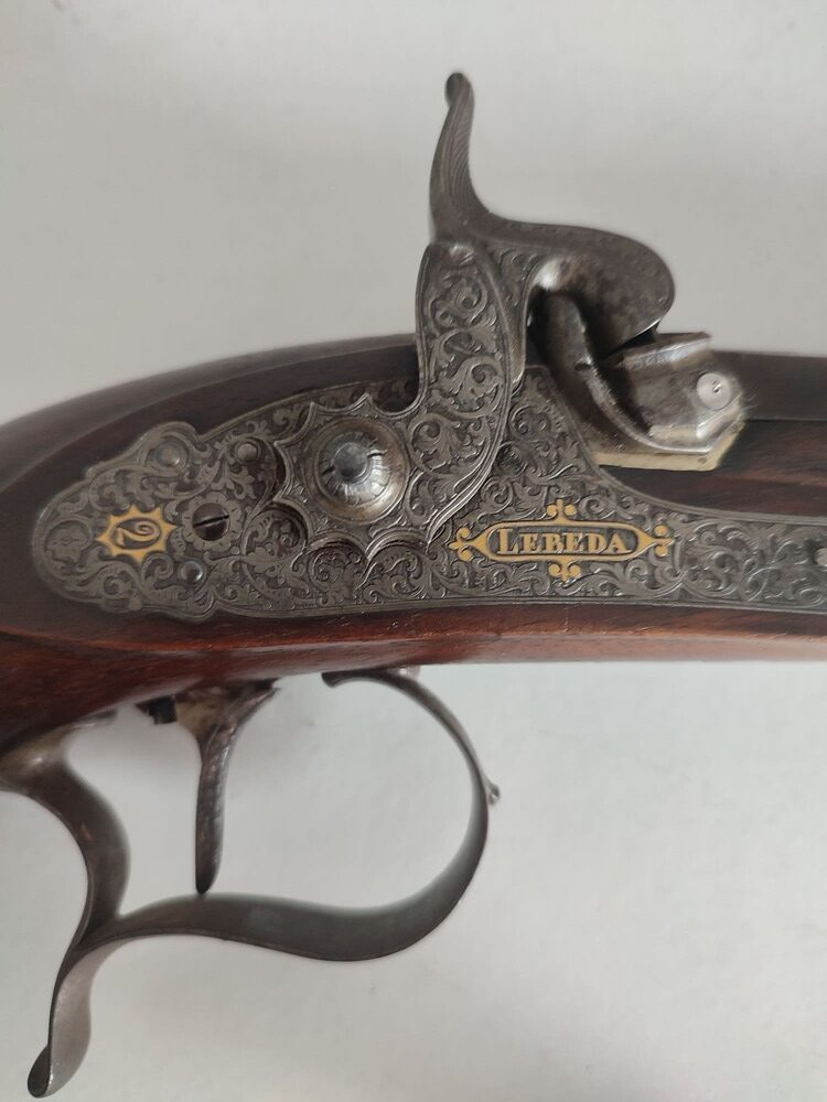 Exceptional Lebeda Dueling Pistol - Image 3