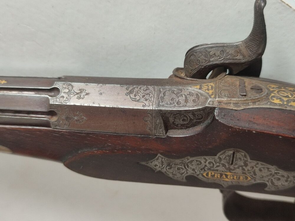 Exceptional Lebeda Dueling Pistol - Image 9