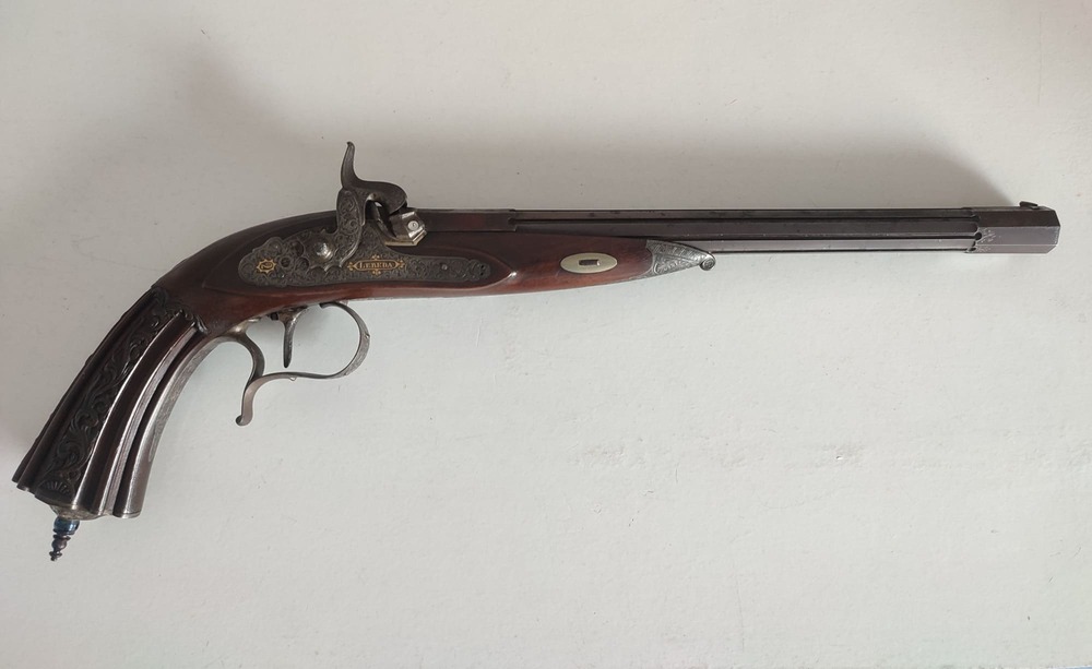 Exceptional Lebeda Dueling Pistol