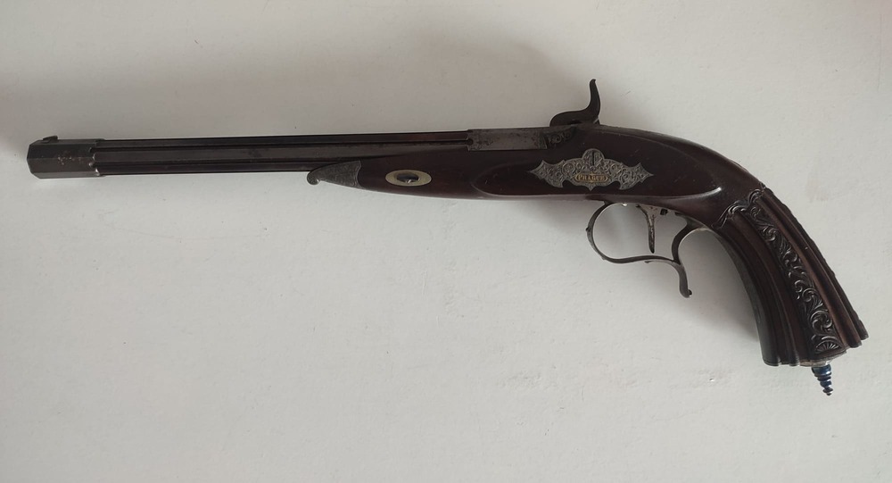 Exceptional Lebeda Dueling Pistol - Image 2