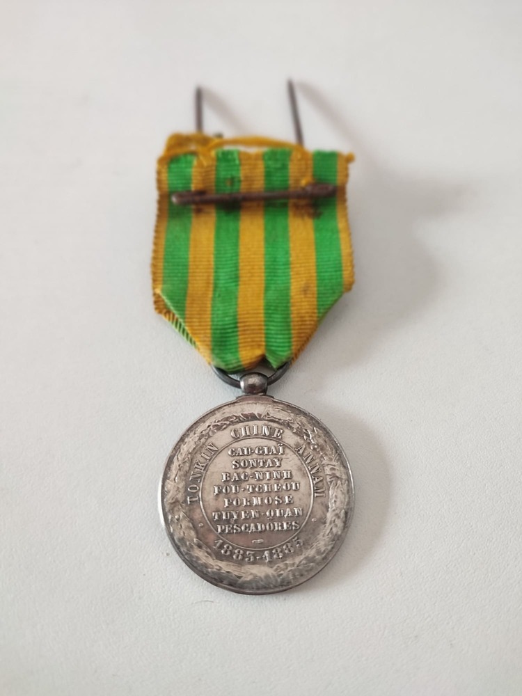 French Commemorative Medal of the Tonkin Expedition, Navy Model - Image 2