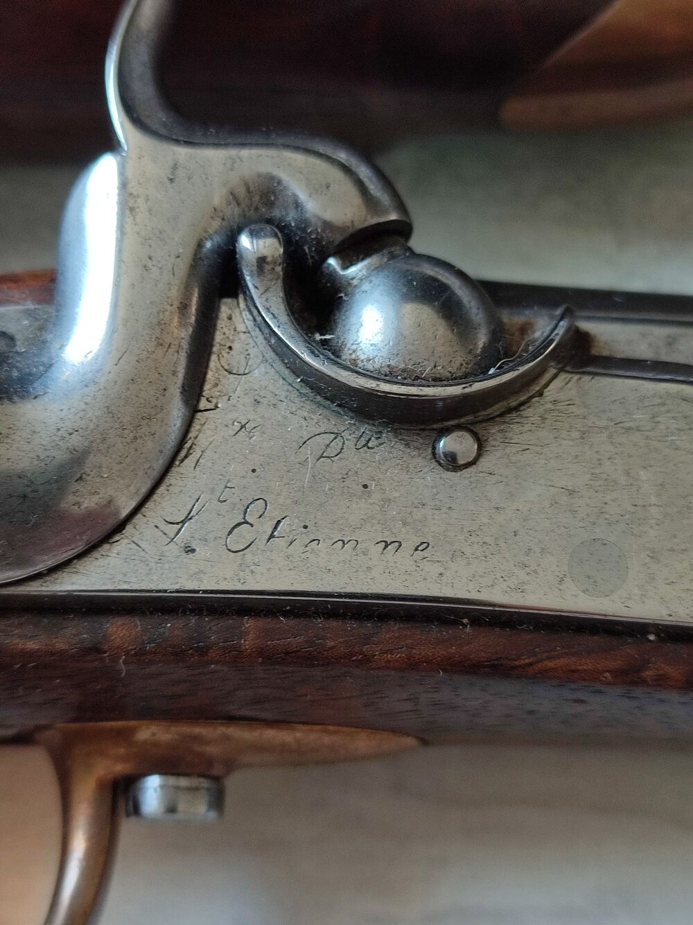 Pareja de Pistolas Francesas de Oficial de Caballería, Modelo 1816/22 - Imagen 5