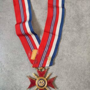 Commander’s Cross of the Franco-British Merit