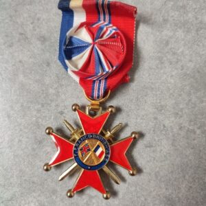 Officer’s Cross of the Franco-British Merit