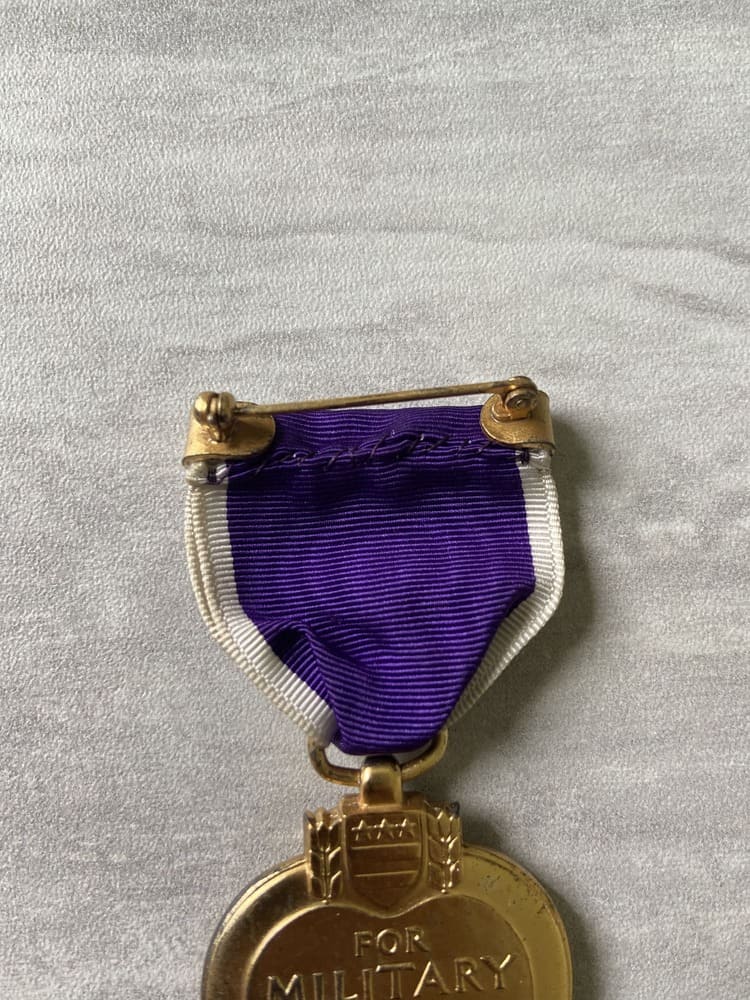 USN / USMC Type I Purple Heart, WWII - Image 5