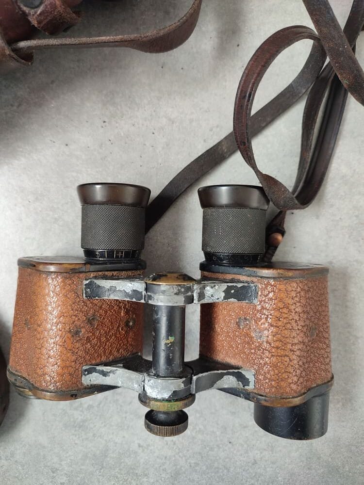 US Army Signal Corps Binoculars, WWI/WWII - Image 2