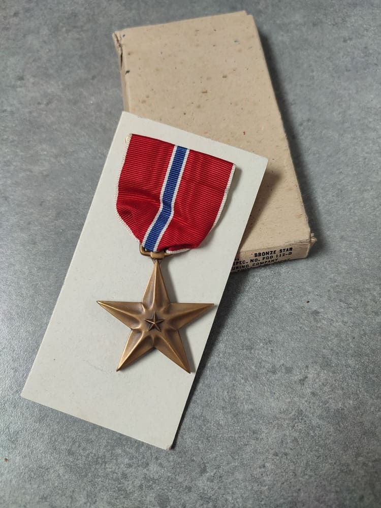 US Bronze Star Medal, Second World War