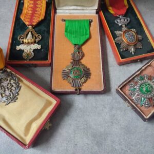 Group of Colonial Decorations Awarded to an Administrator in Indochina