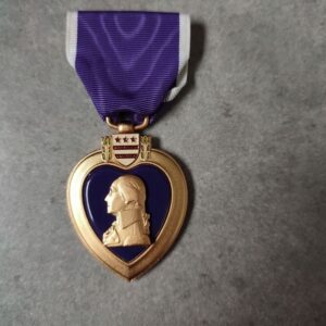 Purple Heart of a Glider Troops Soldier, Battle of the Bulge and Rhineland Campaign