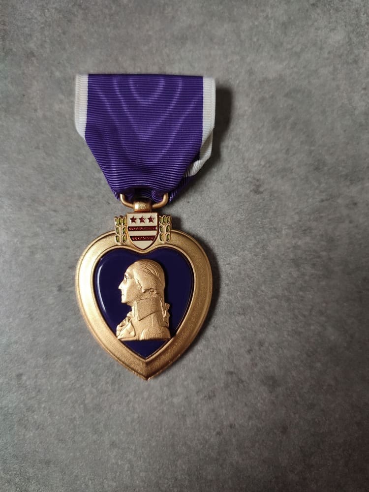 Purple Heart of a Glider Troops Soldier, Battle of the Bulge and Rhineland Campaign - Image 2