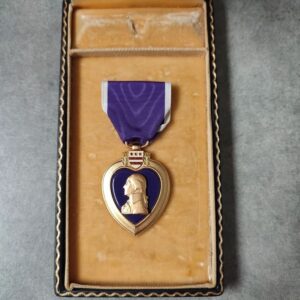Purple Heart of a Glider Troops Soldier, Battle of the Bulge and Rhineland Campaign