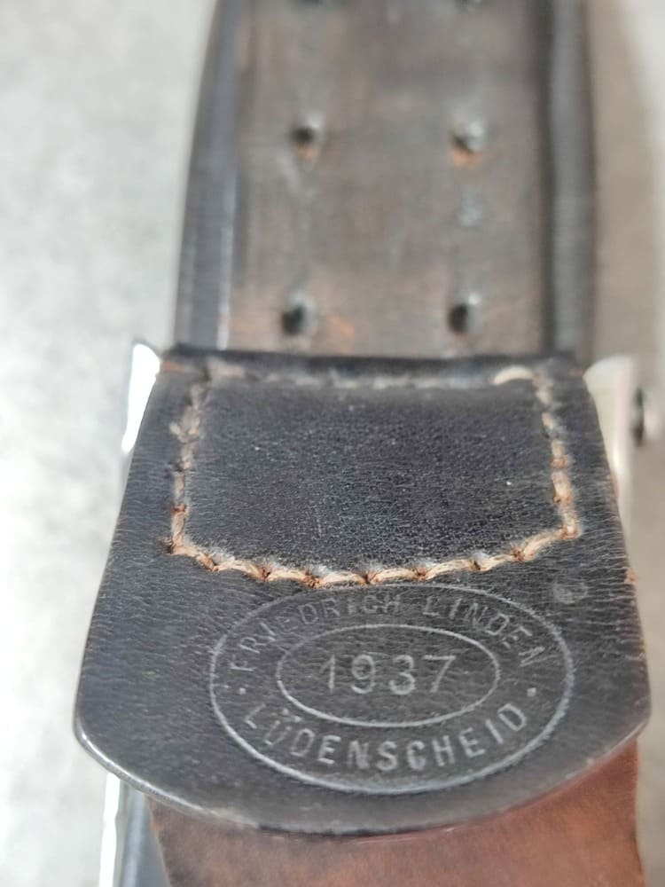 German Heer Belt, WWII - Image 2
