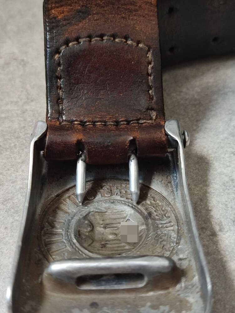 German Heer Belt, WWII - Image 6