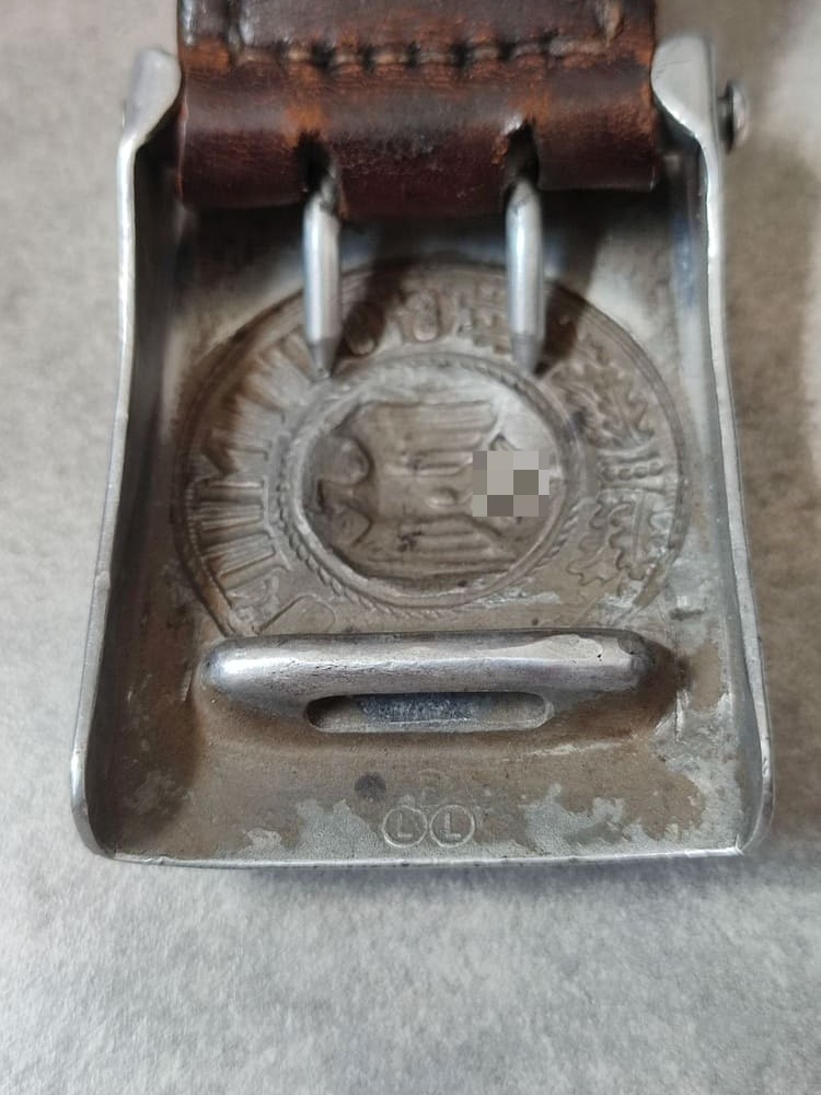 German Heer Belt, WWII - Image 7