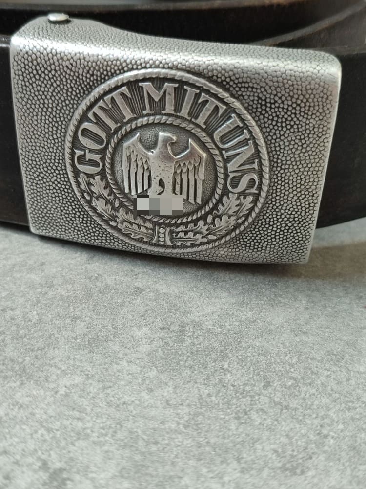 German Heer Belt, WWII - Image 8
