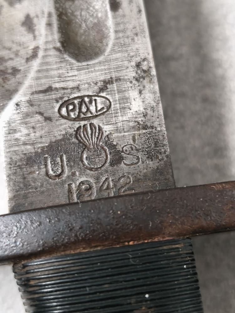 Baïonnette US M1905/42 (Modèle Long) pour fusil M1 Garand, WWII – Image 4