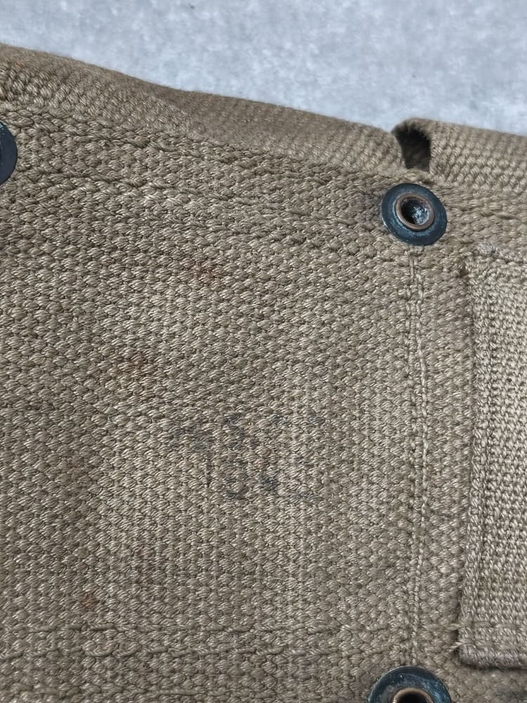 WWII US M-1923 Cartridge Belt - Image 5
