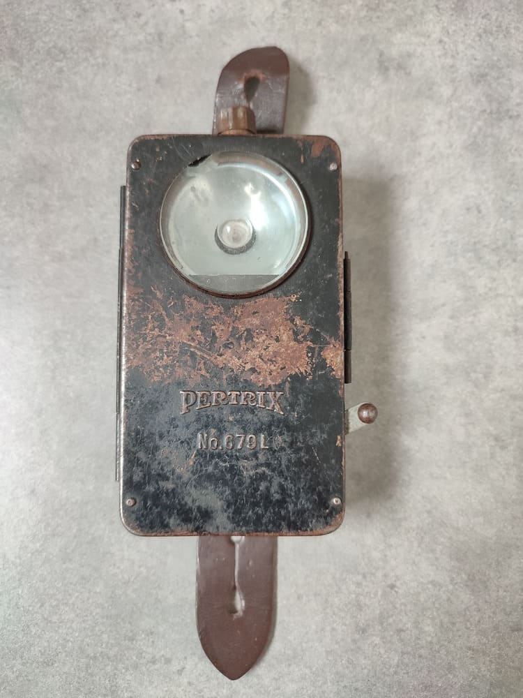 German Pertrix No. 679L Flashlight, WWII