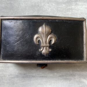 French National Guard Cavalry Officer’s Cartridge Box, Restoration Period (1814–1830)