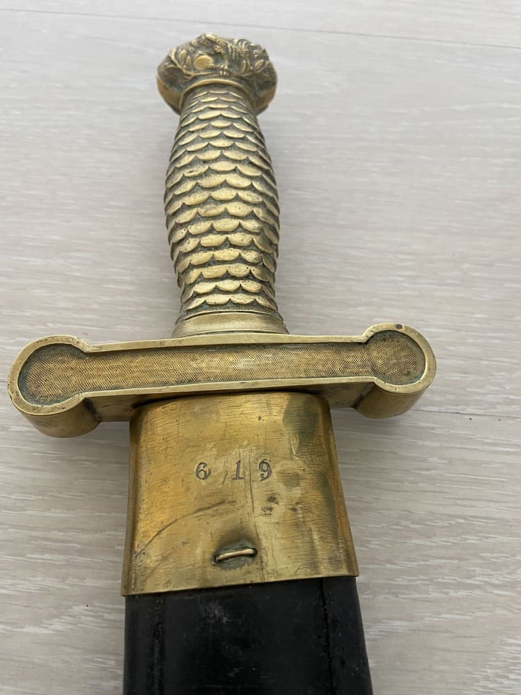 Model 1816 Artillery Short Sword - Image 6