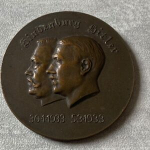 Hindenburg – Hitler Commemorative Medal