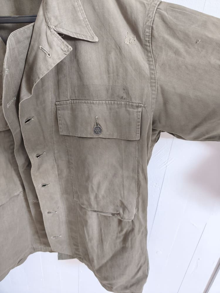 US Army HBT Model 1943 Jacket - Image 4