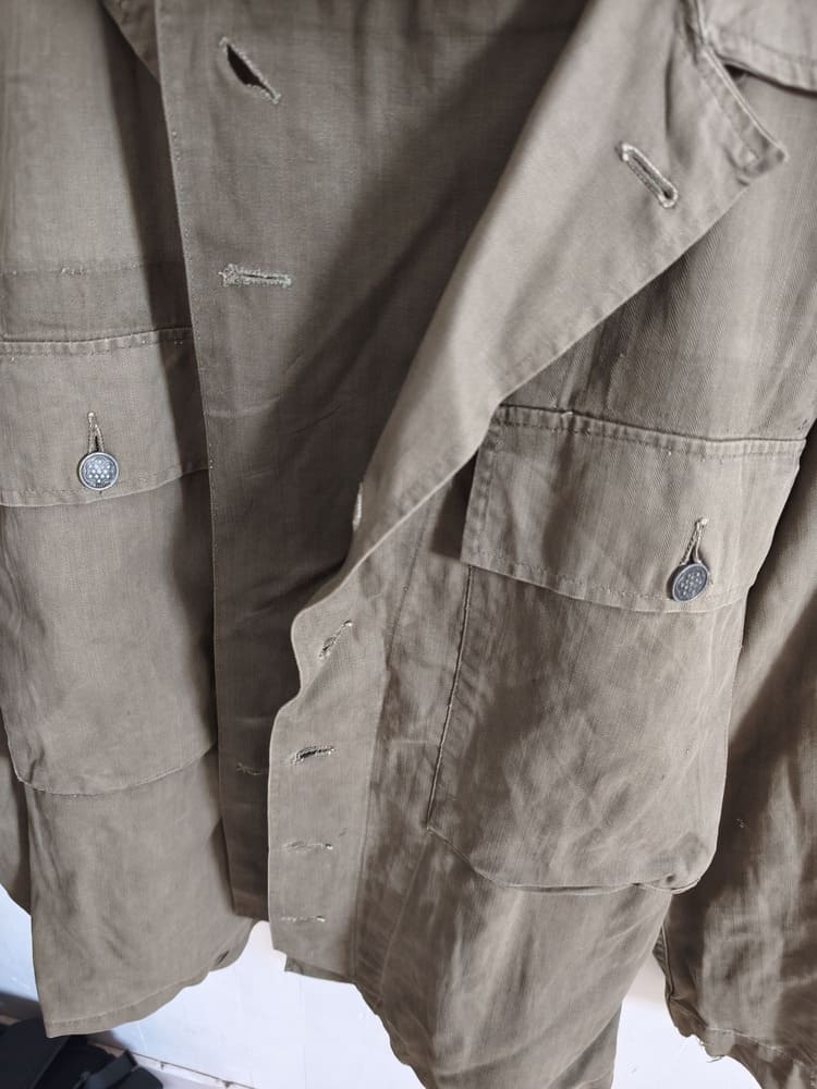 US Army HBT Model 1943 Jacket - Image 3