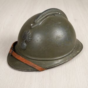 Model 1915 Adrian Infantry Helmet, Reconditioned in 1940