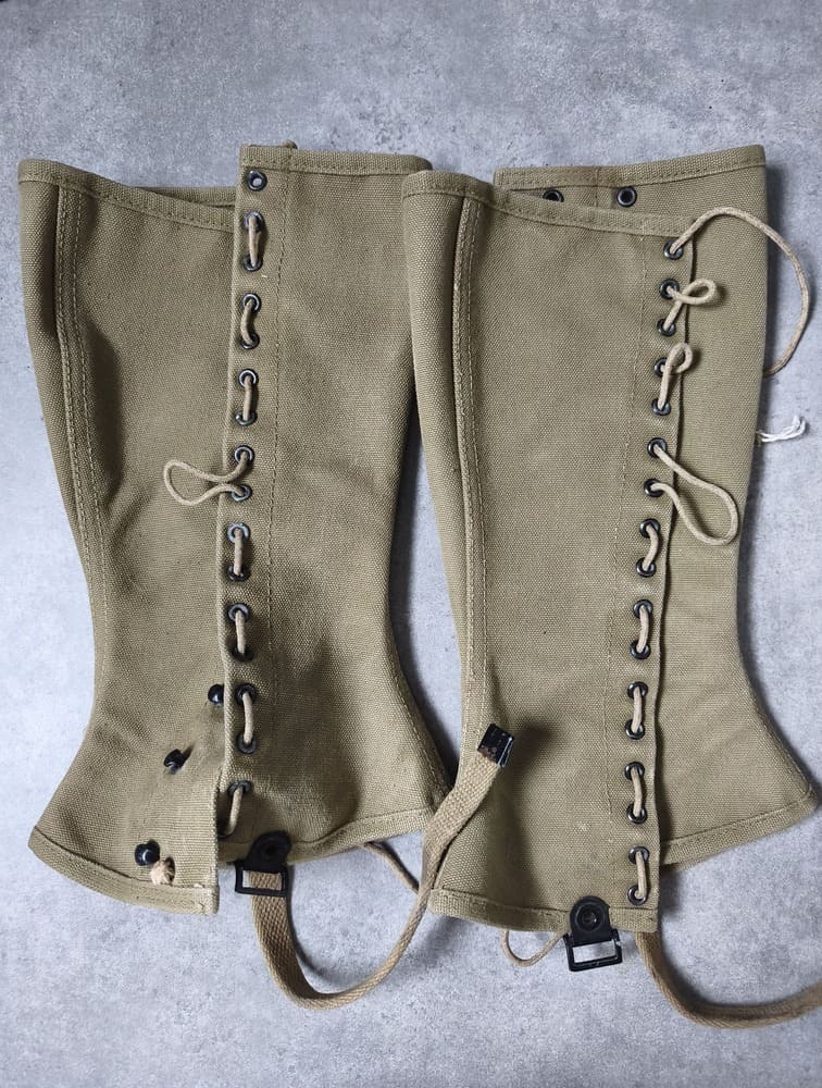 WWII U.S. Army M-1938 Leggings