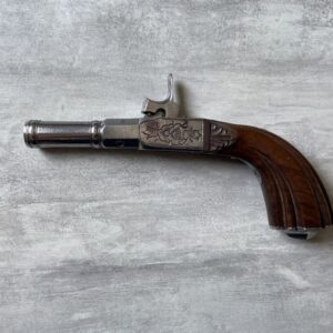 Small Boxlock Percussion Pistol, France, circa 1860