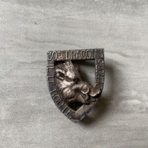 Insignia of the 30th Dragoon Regiment, Algerian War period