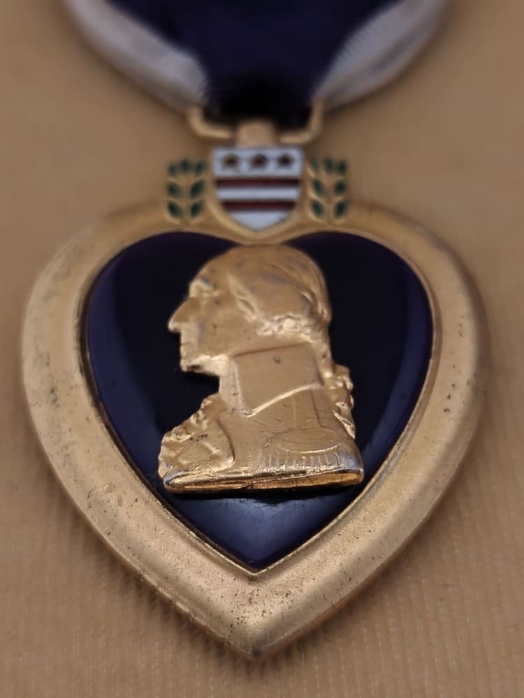 Numbered Purple Heart, Second World War - Image 2
