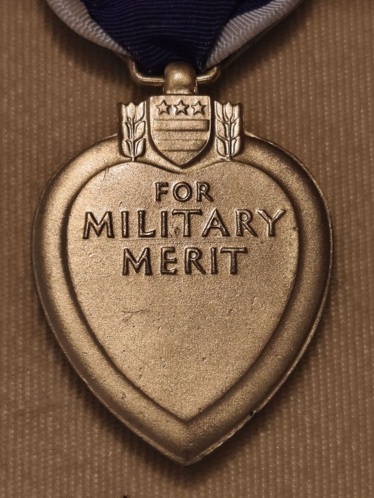 Numbered Purple Heart, Second World War - Image 4