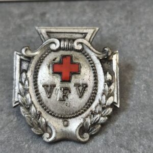 WWI Germany, Vaterländischer Frauenverein Badge with Membership Card