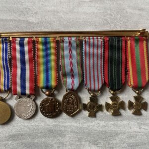 France: WWII Miniature Medal Bar