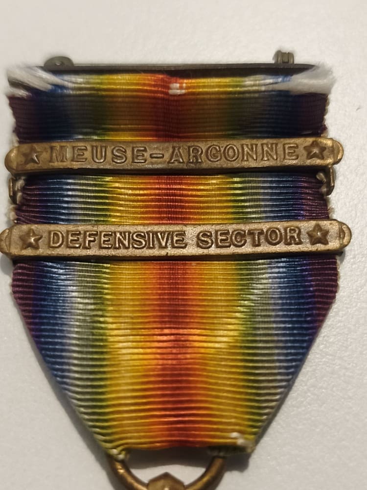 US WWI Victory Medal, 2 Clasps - Image 3
