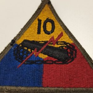 US 10th Armored Division Patch, WWII
