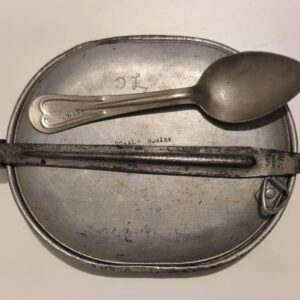 USA WWI: Named Doughboy Set, M-1910 Mess Kit and Spoon