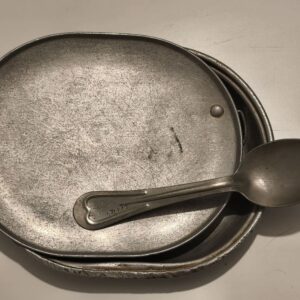 USA WWI: Named Doughboy Set, M-1910 Mess Kit and Spoon