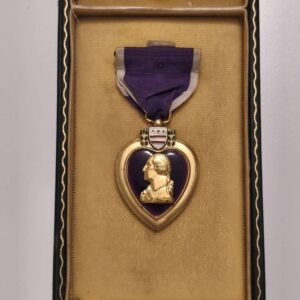Purple Heart Awarded to a Soldier of the 80th Infantry Division, Battle of Kassel 1945
