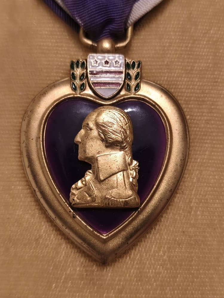 Purple Heart Awarded to a Soldier of the 80th Infantry Division, Battle of Kassel 1945 - Image 2