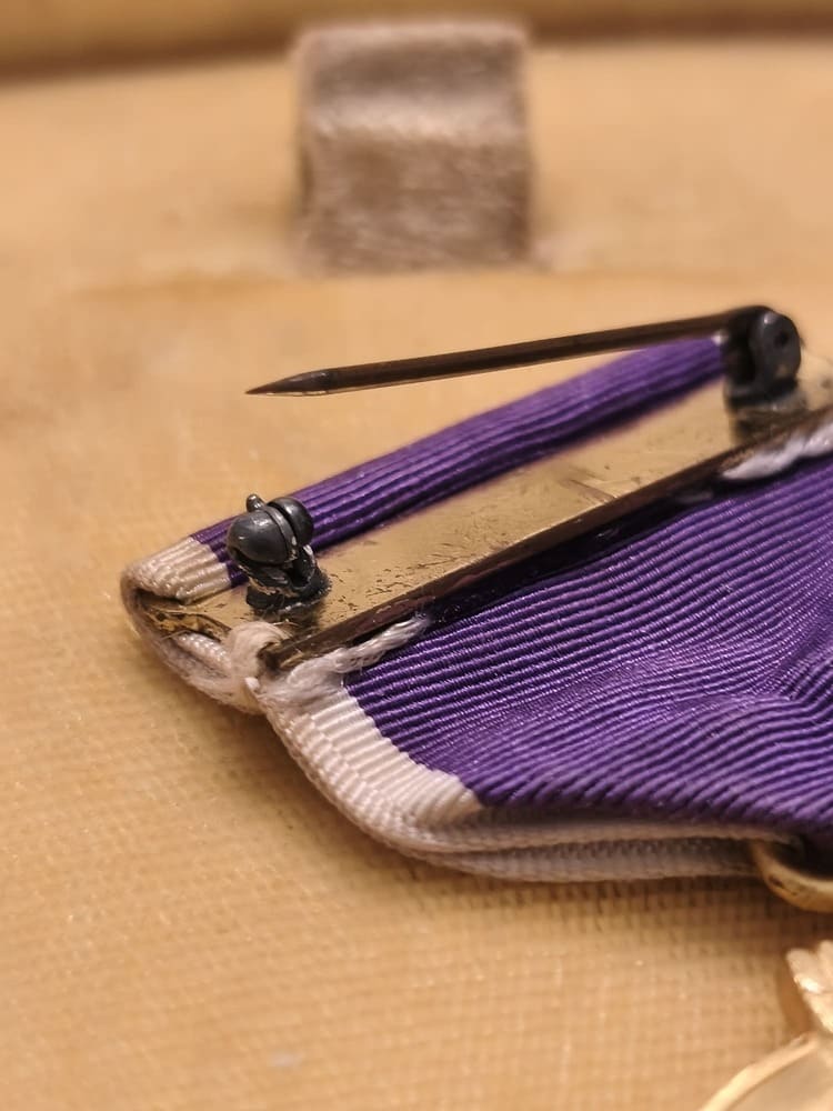 Purple Heart Awarded to a Soldier of the 80th Infantry Division, Battle of Kassel 1945 - Image 6