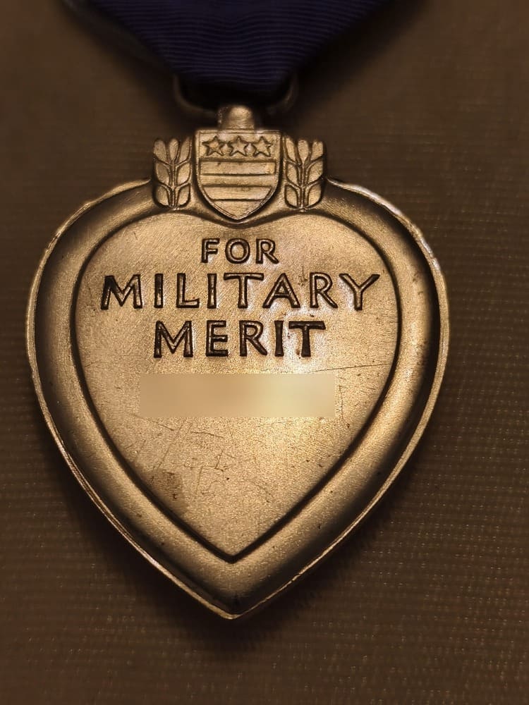Purple Heart Awarded to a Soldier of the 80th Infantry Division, Battle of Kassel 1945 - Image 4