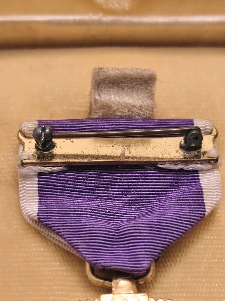 Purple Heart Awarded to a Soldier of the 80th Infantry Division, Battle of Kassel 1945 - Image 5