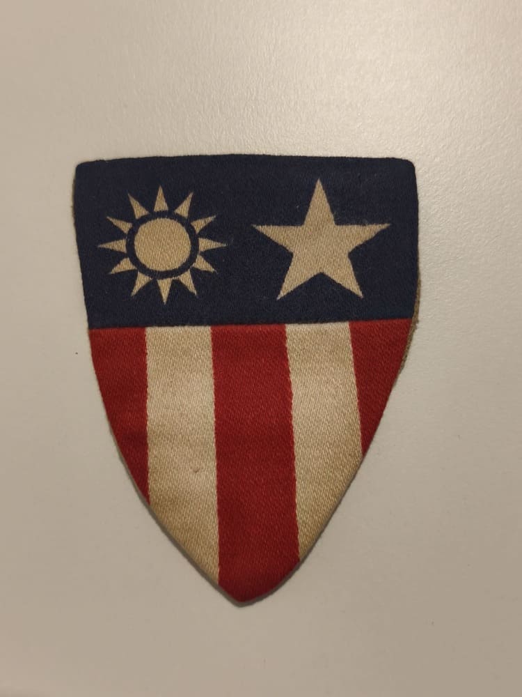 US China-Burma-India Shoulder Sleeve Insignia, WWII