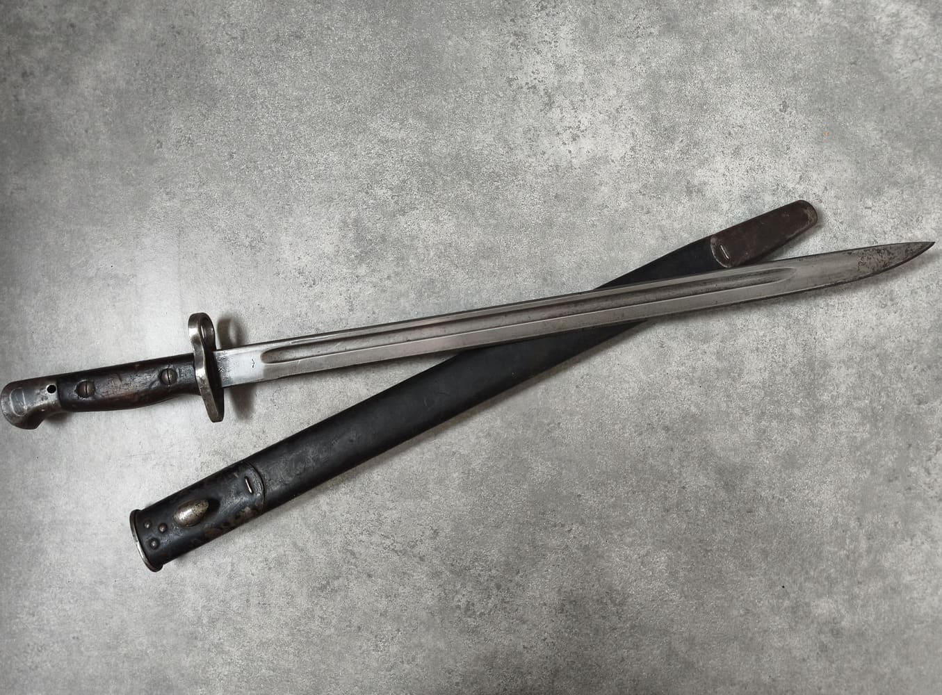 British Pattern 1907 Bayonet for the Lee-Enfield Rifle, WWI