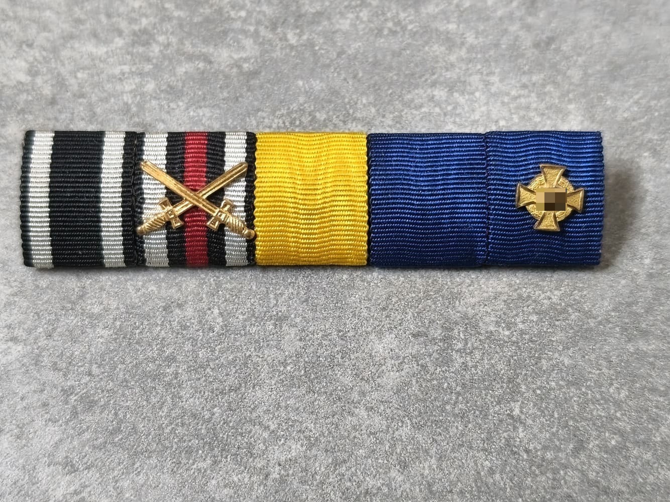 German Medal Bar "Feldspange", Five Ribbons