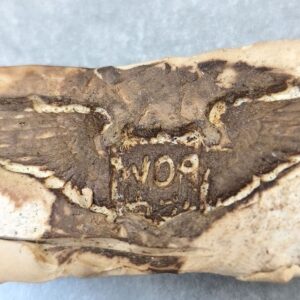 Mold for US Pilot Wings, WWII Prisoners of War