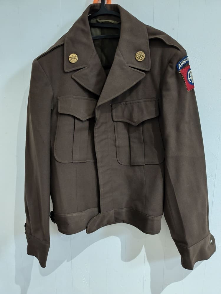 WWII Ike Jacket of the 82nd Airborne Division
